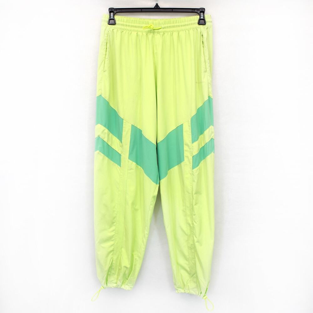 Outdoor Voices neon green jogger pull on pants with pockets Large